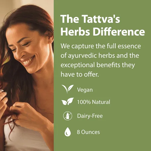 Miniatura 7 de Tattva's Herbs Aceite Amla para el crecimiento del cabello y tratamiento del cuero cabelludo, aceite indio prensado en frío y sin refinar, botella