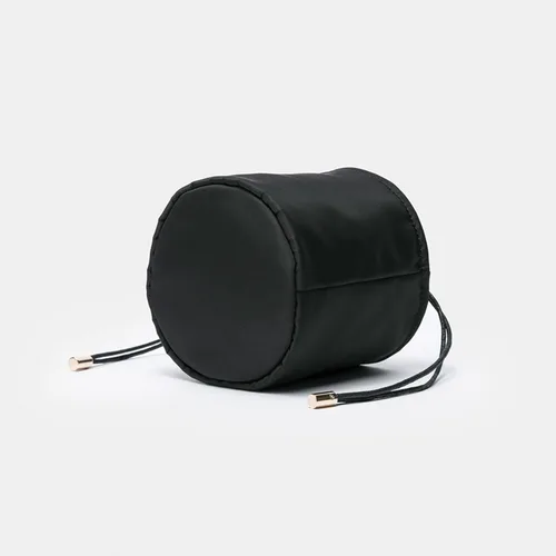 Miniatura 7 de Organizador de bolso alto para mujer, de lona, redondo, organizador de bolso, bolso organizador redondo para cosméticos, bolsa de maquillaje