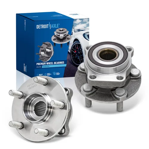 Miniatura 96 de Detroit Axle - 2.2L Bujes de rodamiento de rueda delanteros de 2 piezas para Honda Accord 90-97, 97 Acura CL, 2 rodamientos de ruedas y conjunto