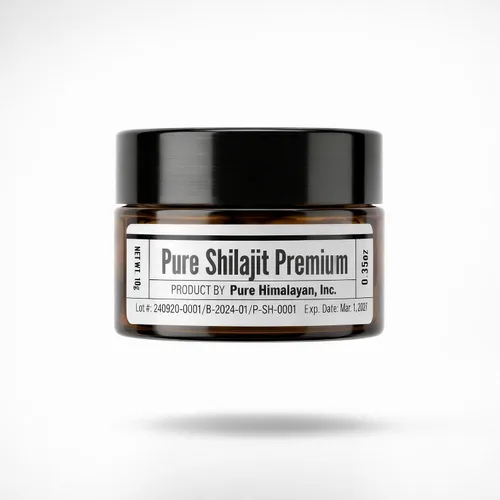 (0.35 onzas) – Resina Shilajit del Himalaya, 96.5% ácido fúlvico