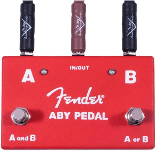 Miniatura 8 de Fender ABY Pedal Pedal de Cambio, Rojo