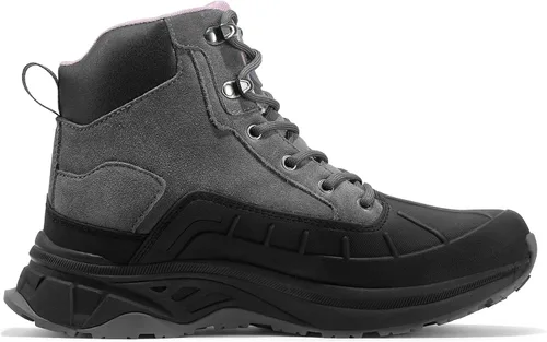 Miniatura 9 de NORTIV 8 Botas de senderismo impermeables para mujer, botas de senderismo al aire libre para senderismo