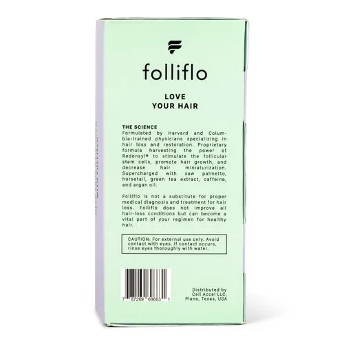Miniatura 3 de Folliflo Acondicionador para el cabello, fórmula hidratante sin peso, 8 onzas Cuenta con aceite de argán y biotina para ofrecer hidratación sin