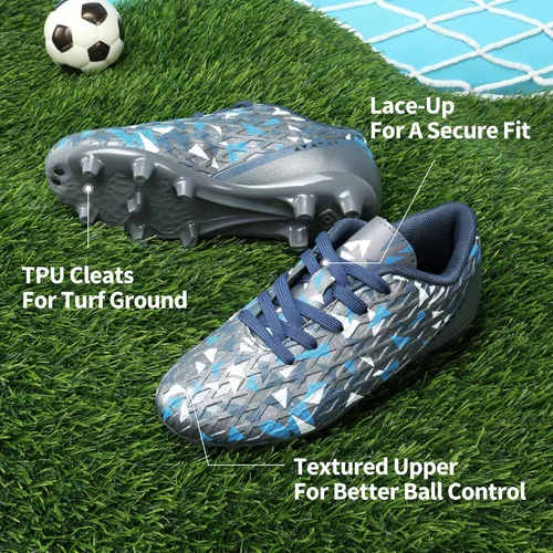 Miniatura 2 de DREAM PAIRS - Zapatos de fútbol para niños y niñas
