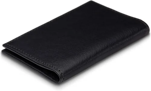 Miniatura 3 de Bosca Estuche para tarjetas de llamadas para hombre, Negro