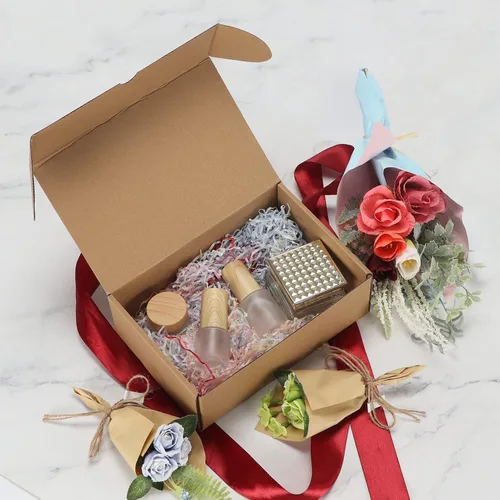 Miniatura 5 de RLAVBL Juego de 25 cajas de envío de 9 x 6 x 3 pulgadas, cajas de cartón corrugado pequeñas marrones, cajas de correo para embalaje de pequeñas