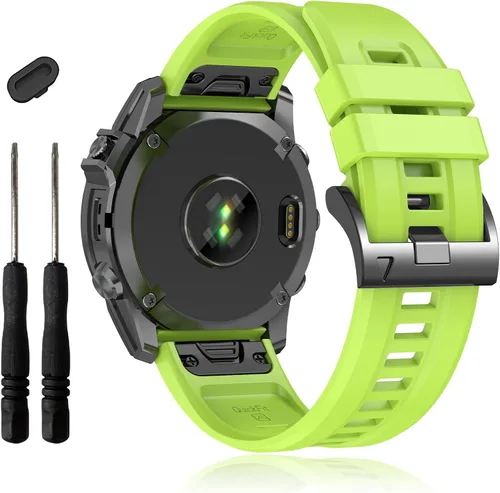 Miniatura 13 de EZMVZKU Correas Easyfit de 1.024 in para Garmin Fenix 8 AMOLED/8 Pro 2.008 in/7X/7XPro Sapphire Solar Watchands Reemplazo para Fenix 6X/6X Pro/5X/5X