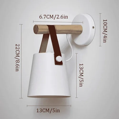 Miniatura 4 de Aplique de pared moderno de granja, lámpara de pared retro industrial negra, lámpara de pared para dormitorio, mesita de noche, lectura, montaje
