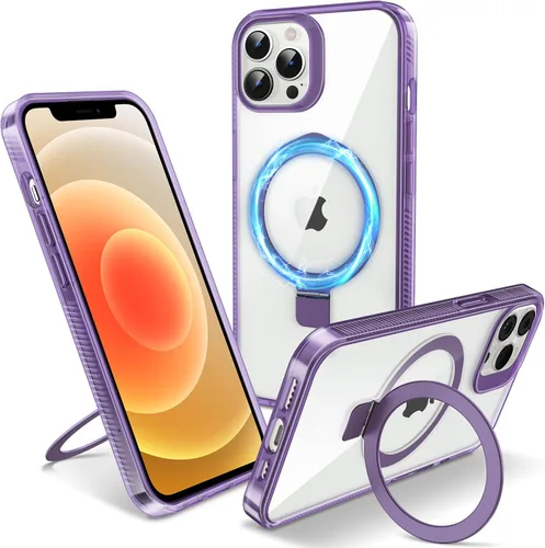 Miniatura 49 de Funda magnética para iPhone Air – [Soporte invisible integrado] [Compatible con MagSafe] [Protección contra caídas de grado militar] Cubierta