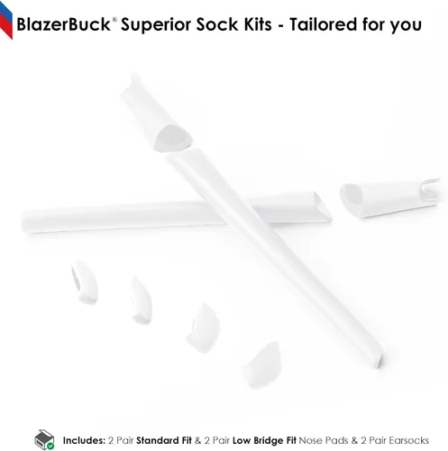Miniatura 5 de BLAZERBUCK Kits de calcetines de repuesto para gafas de sol Oakley Half Jacket XLJ