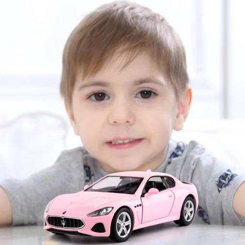 Miniatura 5 de TGRCM-CZ Modelo de coche a escala 1:36 para niños, Coche de tracción de juguete de aleación para niños y niñas