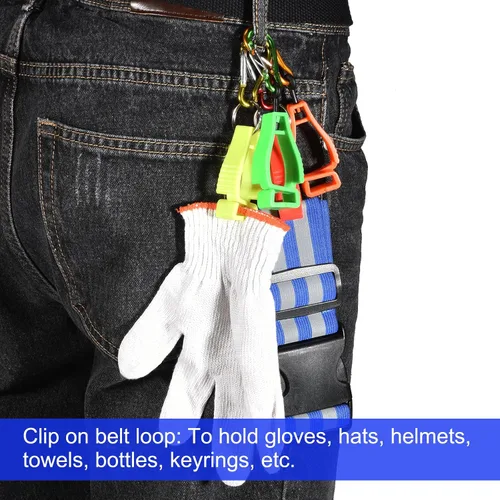 Miniatura 5 de PATIKIL Guantero, clips de agarre para guantes y ganchos para gafas y cascos