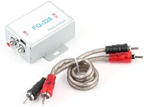 Acouto Filtro de ruido de alto rendimiento para sistemas de audio de coche de 12V (ajuste específico del vehículo, filtro de audio, número de
