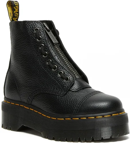 Miniatura 45 de Dr. Martens, Botas industriales ligeras para mujer Maple Zip con puntera de acero Marrón oscuro
