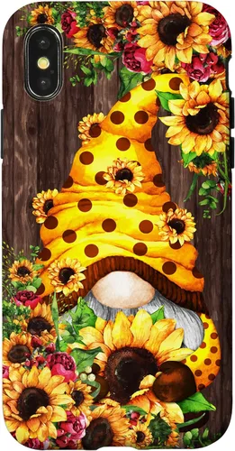 Miniatura 5 de Yellow Sunflower Gnome for Women Cute Summer Flower Pattern Case for iPhone 17
