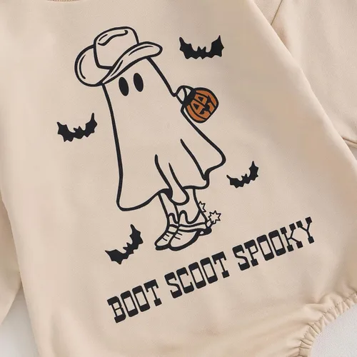 Miniatura 3 de FYBITBO Ropa de Halloween para bebé niña y niño, sudadera de manga larga, traje de otoño e invierno