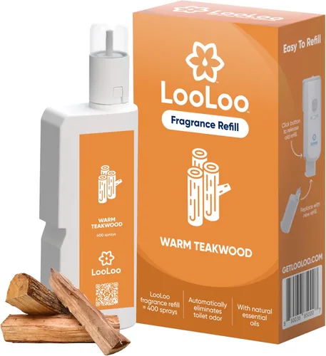 Miniatura 8 de Loo Loo - Recambios de ambientador de inodoro sin tacto, aceites esenciales naturales, eliminador de olores de inodoro, desodorante de baño