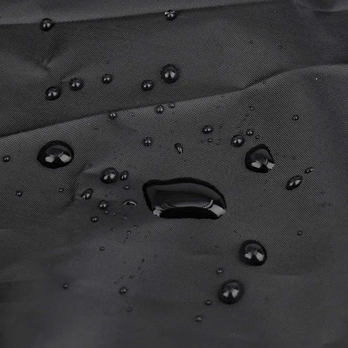 Miniatura 7 de X AUTOHAUX Cubierta de Motocicleta para Moto de Calle Scooter Media Cubierta Ligera Exterior Impermeable Protector contra Lluvia y Polvo Negro