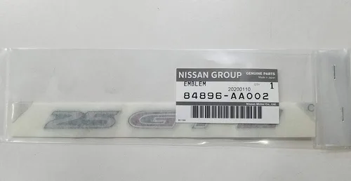 Miniatura 6 de NISSAN Emblema de pieza genuina Tapa de maletero Primera 4D Número de pieza 84890-50J60