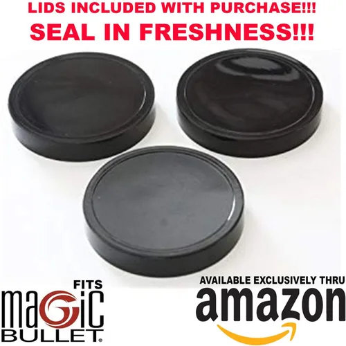 Miniatura 4 de Juego de 6 tazas de 16 onzas – 3 tazas de repuesto con tapas para batidora Magic Bullet incluidas