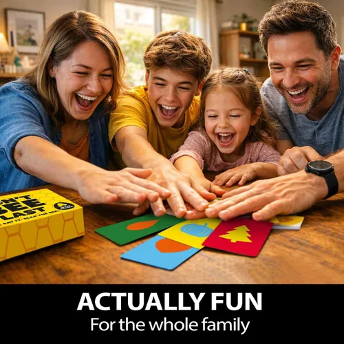 Miniatura 4 de QUOKKA Juegos de mesa familiares para niños de 8 a 12 años – Juego de fiesta para niños y adultos – Don't Bee Last – Edición global sin idiomas