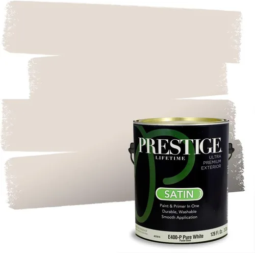 Miniatura 81 de Prestige Paints - 2 en 1, pintura base y pintura de exterior, P500-N-SW7020 SW6991-PCM