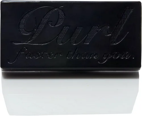 PURL - Cera de esquí y snowboard - No tóxica - Biodegradable - Sin fluoros Grafito/Negro - Antiestático - 1 lb (454 g)