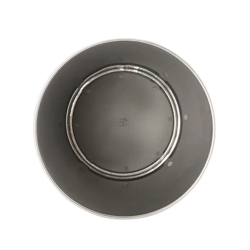 Miniatura 5 de Bath Bliss Cubo de basura pequeño de 5 litros Paquete de 2 Parte superior abierta redonda Bote de basura Baño Dormitorio Cocina Acero