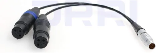 Miniatura 4 de Cable de audio Atomos Breakout de 10 pines a XLR de 3 pines para grabador de monitor Shogun (10pin-3XLR)