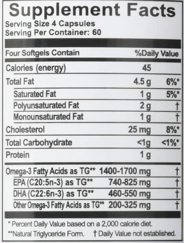 Miniatura 4 de Innate Choice - Cápsulas de aceite de pescado, Omega Sufficiency por Innate Choice, fresa y lima 240 cápsulas