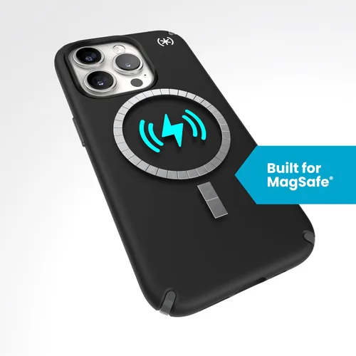 Miniatura 5 de Speck Funda para iPhone 15 Pro - Protección contra caídas - Resistente a los arañazos, tacto suave, funda para teléfono de 6.1 pulgadas - Presidio2
