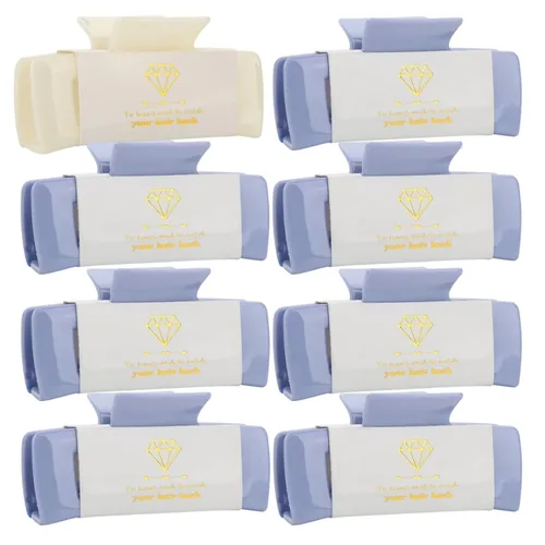 Miniatura 13 de 8 piezas de regalos de propuesta para dama de honor, juego de 8 pinzas de cabello de 10.4 cm cuadrados para despedida de soltera, ideas de regalo