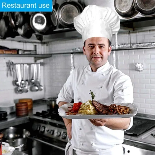 Miniatura 7 de Sombrero de chef gorra de chef ajustable de alta calidad para adultos