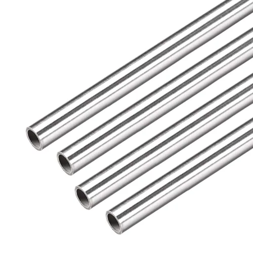 Miniatura 20 de uxcell 4 tubos de tubo capilar de acero inoxidable 304 de 0.114 in de identificación de 0.193 in de diámetro exterior de 11.811 in de longitud