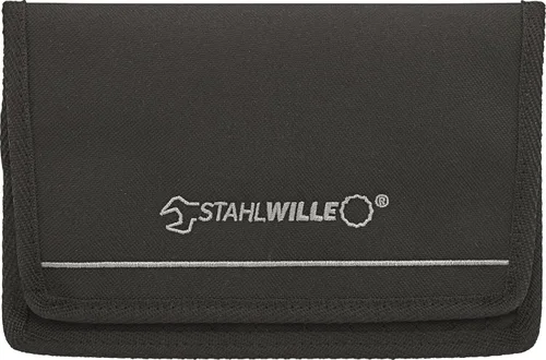 Miniatura 2 de Stahlwille 96400651 Juego de llaves pequeñas de doble extremo abierto ELECTRIC, juego de llaves de 15 piezas en estuche enrollable, posición