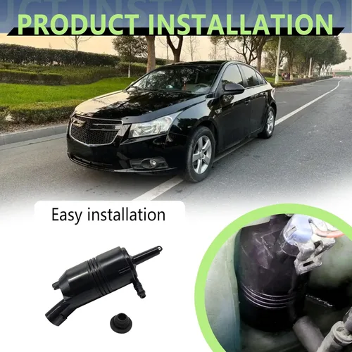 Miniatura 6 de Bomba de lavado de parabrisas, compatible con Chevy Tahoe Silverado Traverse V1500 V2500 V3500 K1500 K2500 K3500, bomba de líquido de lavadora