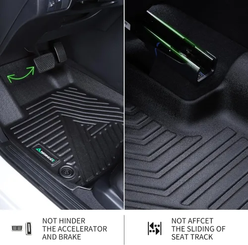 Miniatura 4 de ANBINGO® Alfombrillas de Piso para 2024 2025 CX-90 y CX90 PHEV (Híbrido Enchufable) 6 y 7 Asientos 2da Fila Asiento de Capitán o Asiento Tipo Cubo