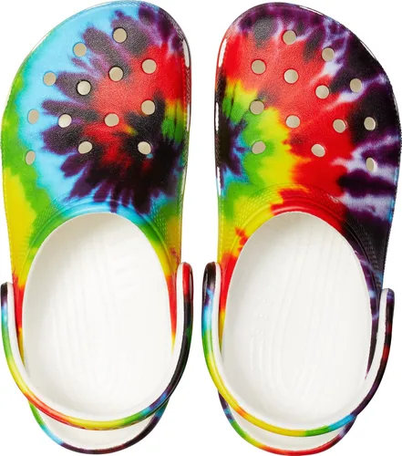 Miniatura 4 de Crocs - Zuecos clásicos con diseño teñido anudado unisex para adultos