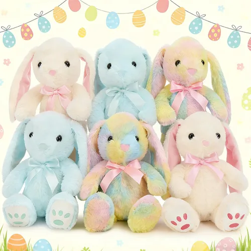 Miniatura 25 de MaoGoLan Paquete de 10 peluches de animales de granja a granel con caballo, vaca, perro, gato y más, juguetes educativos, decoración de fiesta