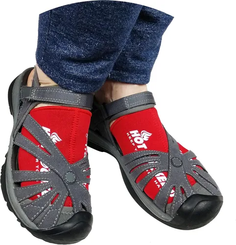 Miniatura 7 de Calentadores de dedos de neopreno - Se usan dentro de zapatos o botas - 3 tallas - Para ciclismo, senderismo, deportes de invierno, camping, trabajo
