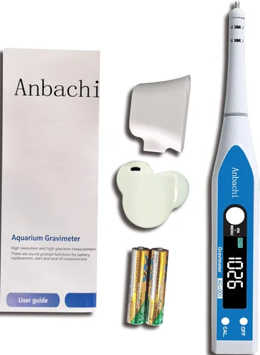 Miniatura 4 de Medidor de salinidad digital 3 en 1 Probador de agua salada – Gravedad específica, salinidad y temperatura, hidrómetro de pluma de alta precisión