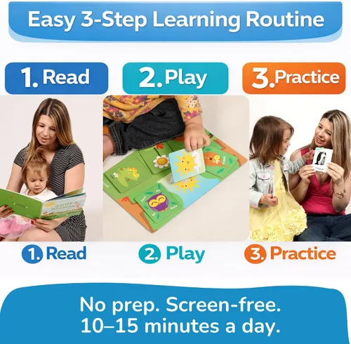 Miniatura 4 de Actividades de aprendizaje para niños pequeños y juegos, libros de cartón, tarjetas flash y juguetes para bebés, niños de 1 y 2 años, regalos