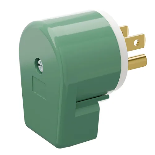 Miniatura 7 de Nema 5-15P Enchufe de ángulo recto de 90 grados, enchufe Plugrand 15A 125V en ángulo, enchufes de CA de 3 clavijas DIY de 3 clavijas, enchufes de CA