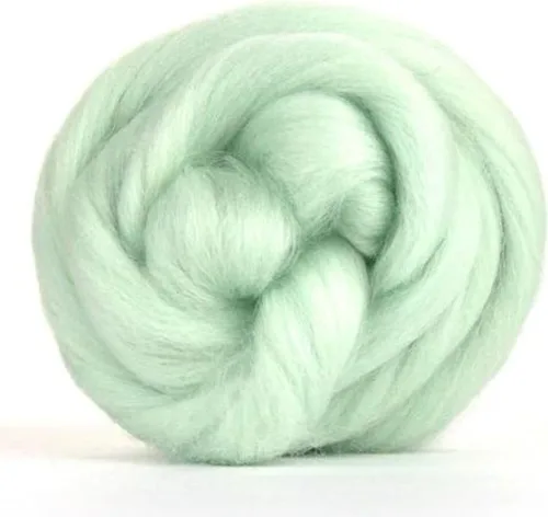 Miniatura 29 de Revolution Fibers Lana Corriedale teñida 8.2 onzas de parte superior de lana peinada de primera calidad 26 micras, 100% lana Corriedale pura