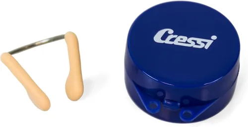 Miniatura 2 de Cressi Clips nasales de silicona para evitar la entrada de agua – Para deporte y recreación, perfil bajo – Clip de nariz – Diseñado en Italia