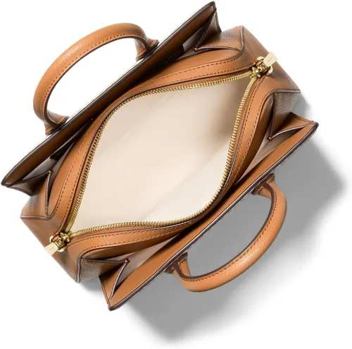Miniatura 4 de Michael Kors - Laila, bolso pequeño para mujer Herrajes dorados/vainilla/bellota