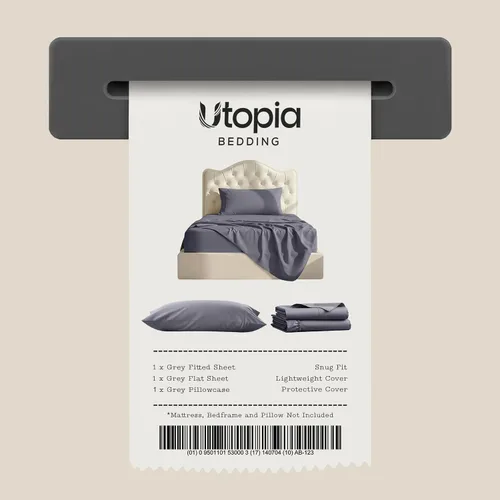 Miniatura 7 de Utopia Bedding Juego de sábanas Twin – Juego de sábanas de 3 piezas para cama tamaño Twin, microfibra suave y transpirable, incluye 1 sábana bajera