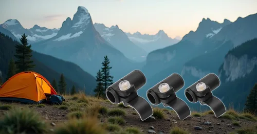 Miniatura 9 de Bastones de trekking, ajustable Flip Lock agarre de goma negro bastones de trekking bloqueo externo para senderismo mochilero bastones de trekking