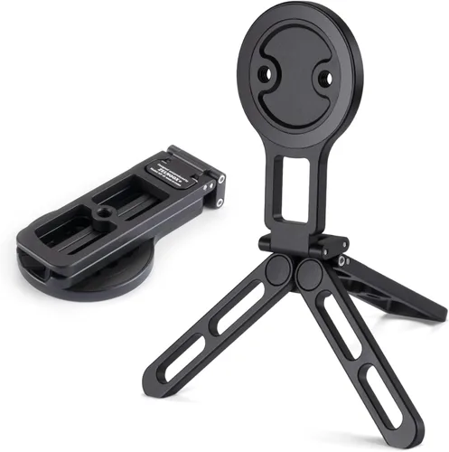 Trípode de bolsillo compatible con MagSafe, sujeción magnética resistente, altura ajustable para teléfonos MagSafe, ideal para vlogging