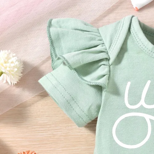 Miniatura 97 de fioukiay Conjunto de ropa de verano para bebés y niñas recién nacidas prematuros, mameluco, pantalones, diadema, conjunto de ropa para el verano